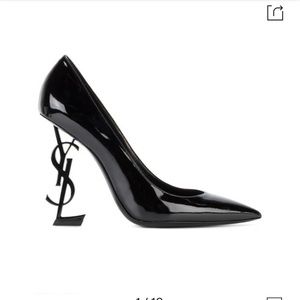 Saint Laurent Opyum Logo Pump